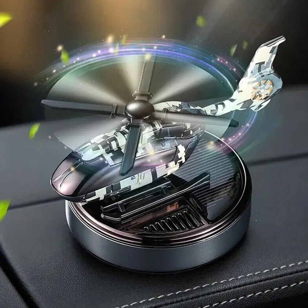 Solar Helicopter Car Diffuser