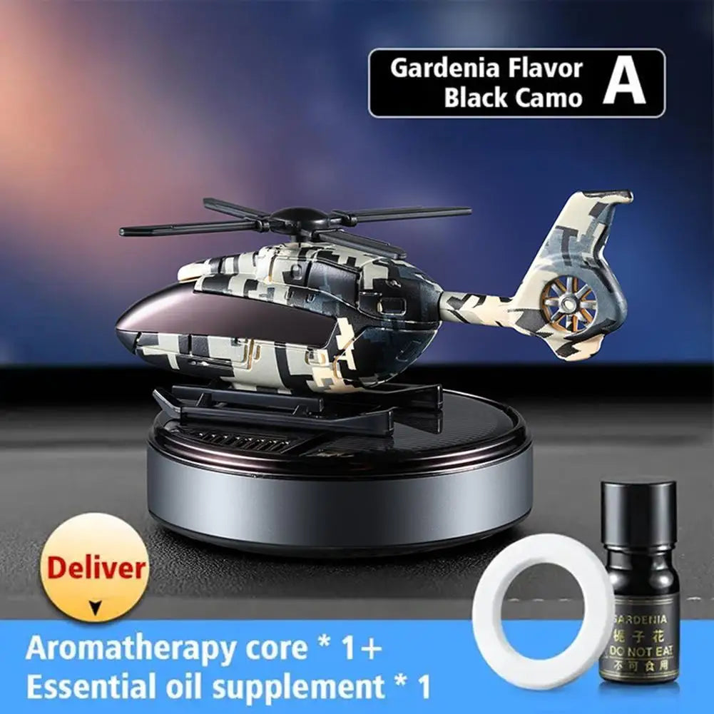 Solar Helicopter Car Diffuser