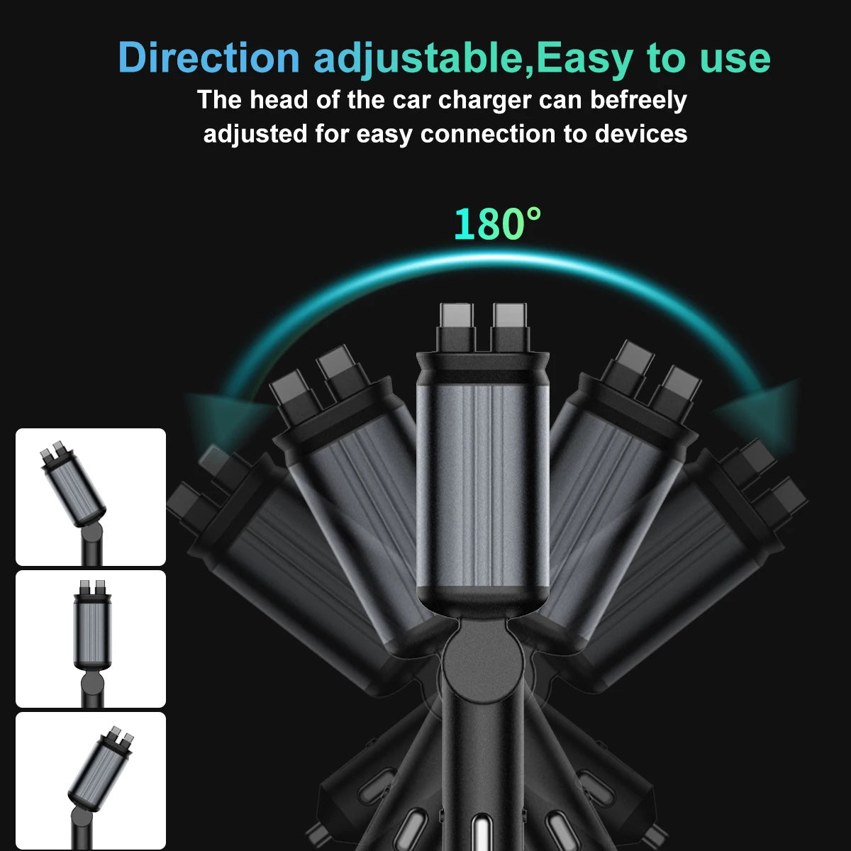4-in-1 Fast Car Charger