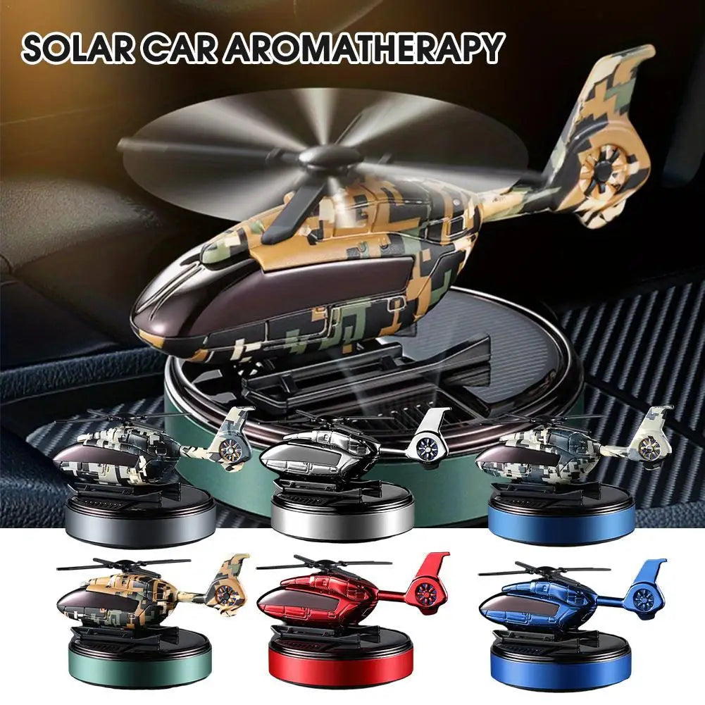 Solar Helicopter Car Diffuser