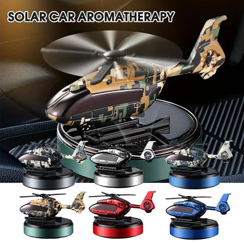 Solar Helicopter Car Diffuser