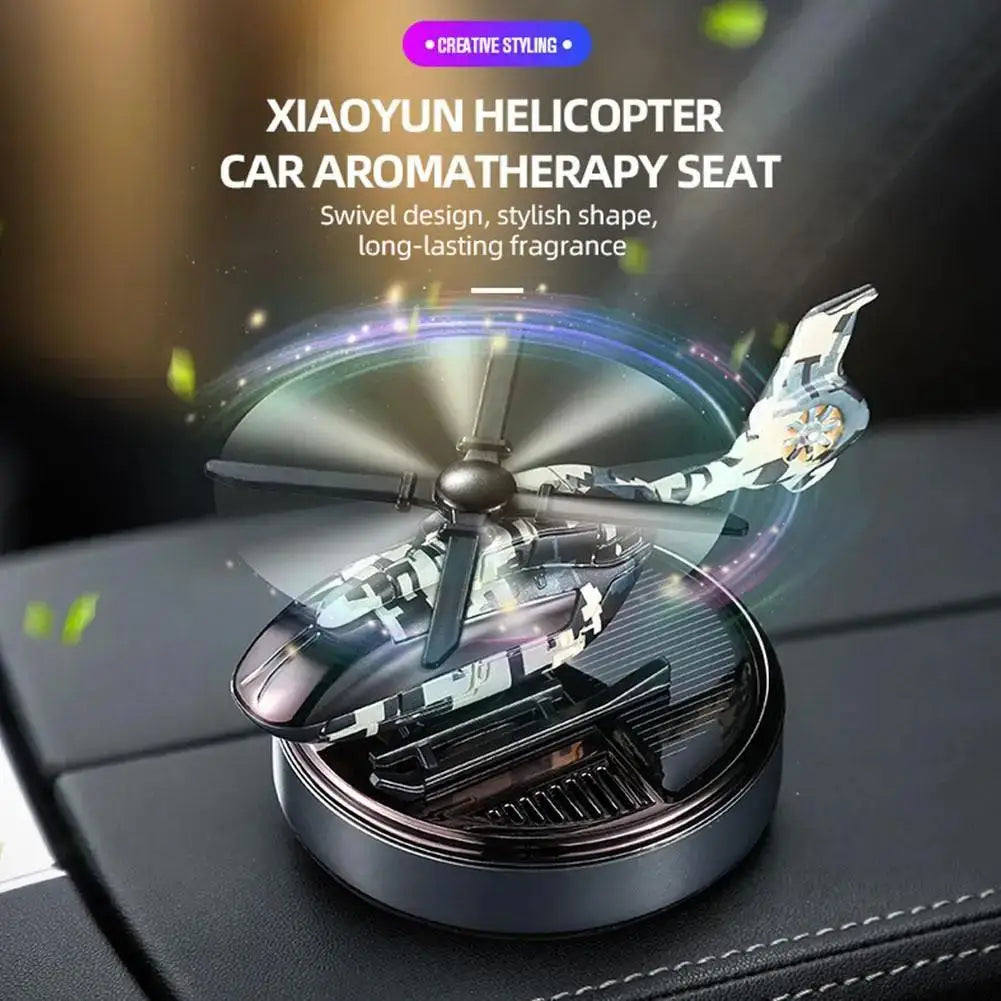 Solar Helicopter Car Diffuser