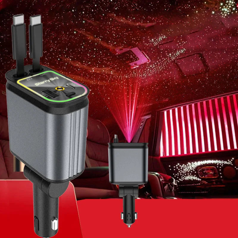 4-in-1 Fast Car Charger