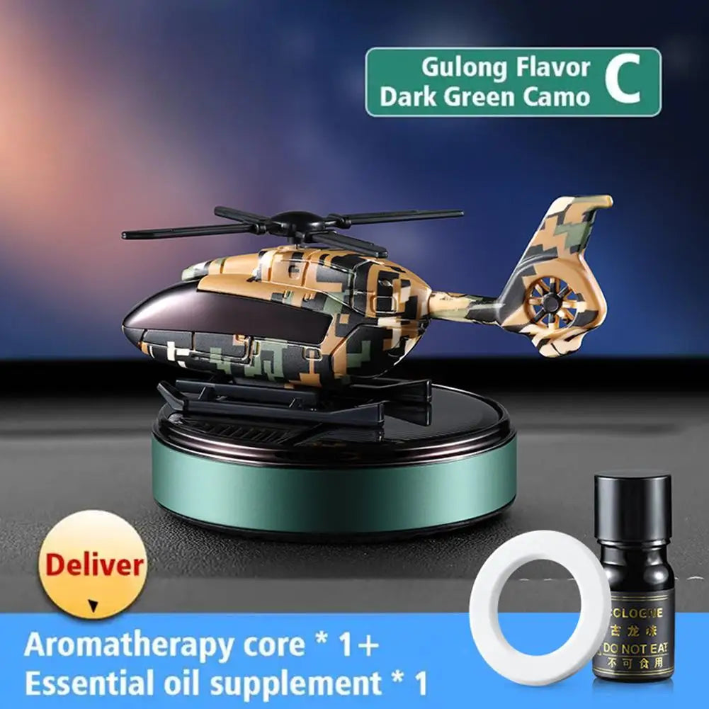 Solar Helicopter Car Diffuser