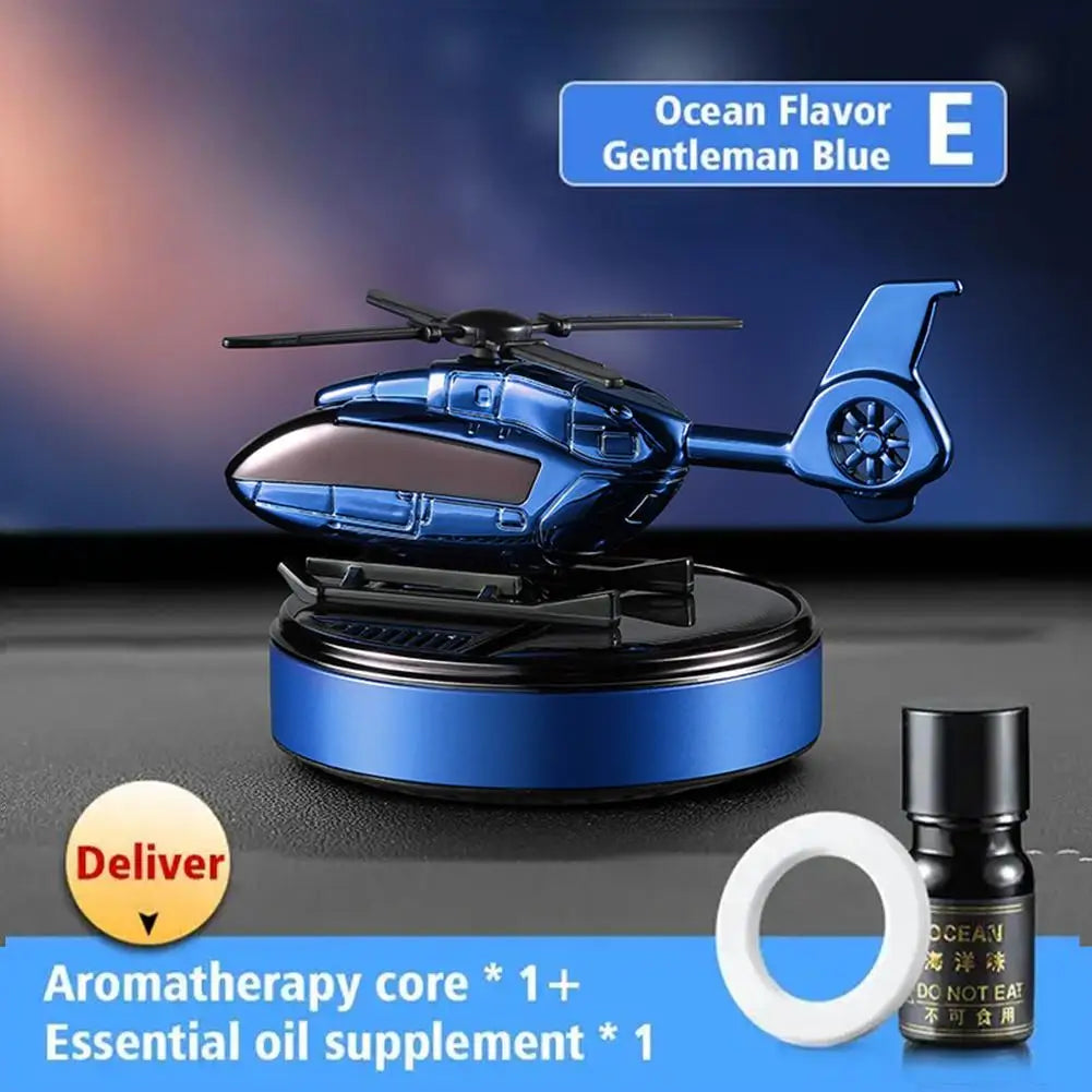 Solar Helicopter Car Diffuser