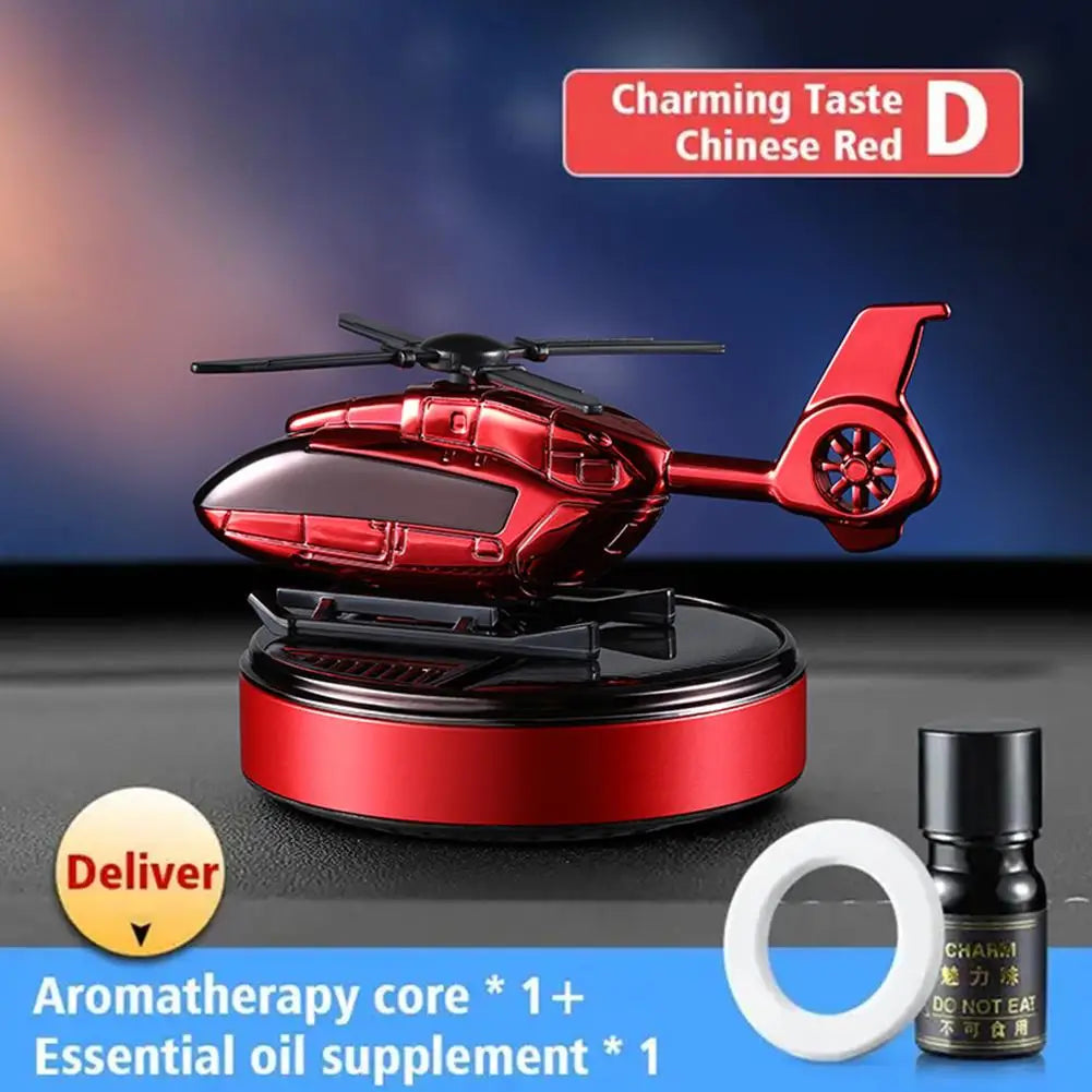 Solar Helicopter Car Diffuser