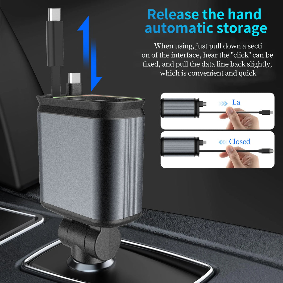 4-in-1 Fast Car Charger