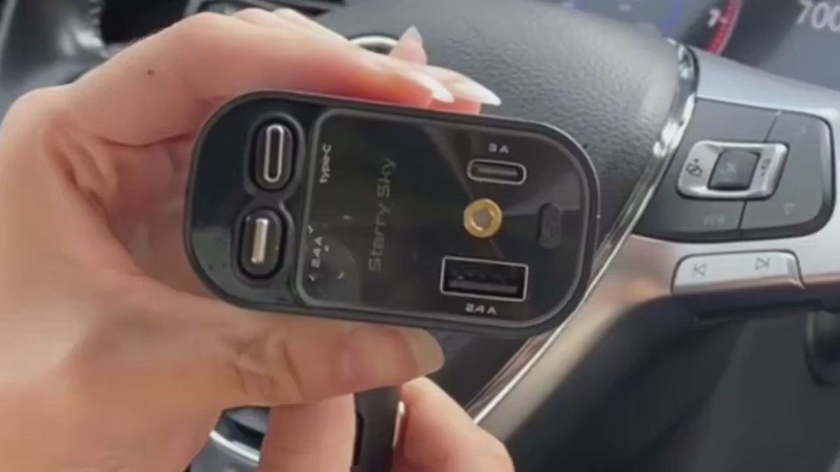 4-in-1 Fast Car Charger